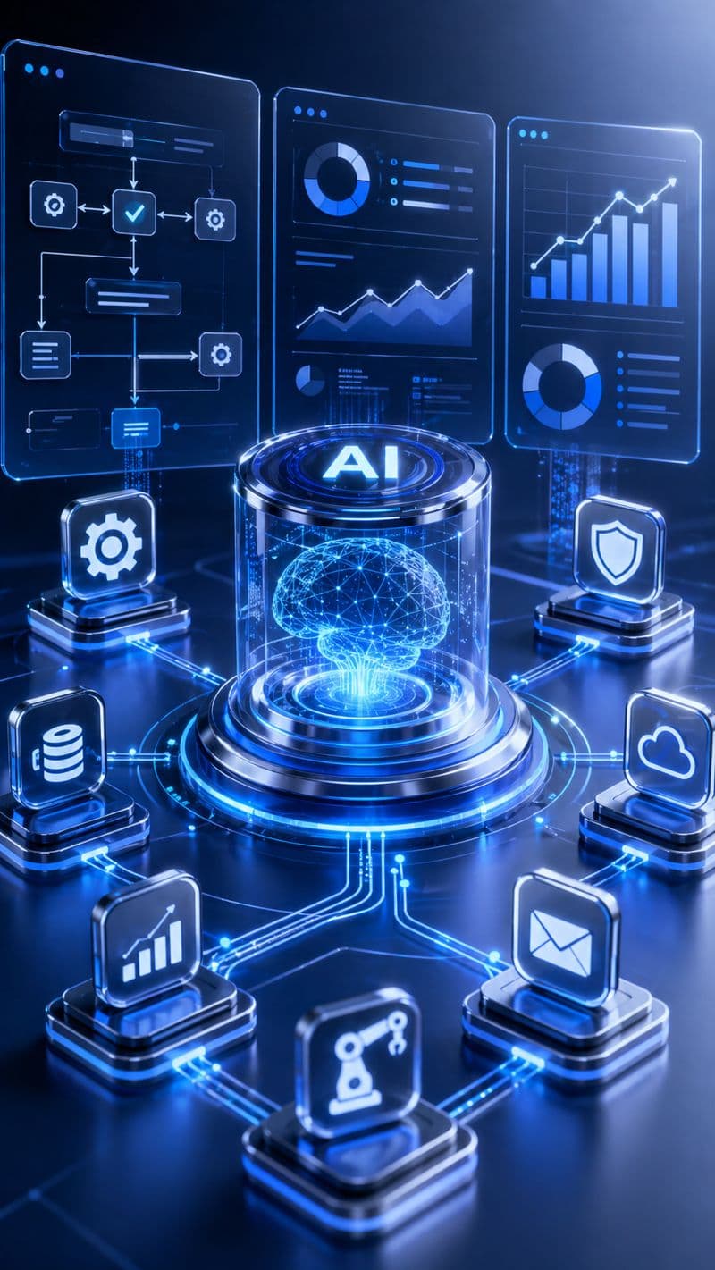 AI Automation service visual