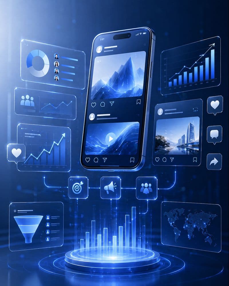 Social Media Marketing service visual