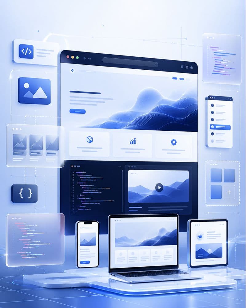 Web Design & Development service visual