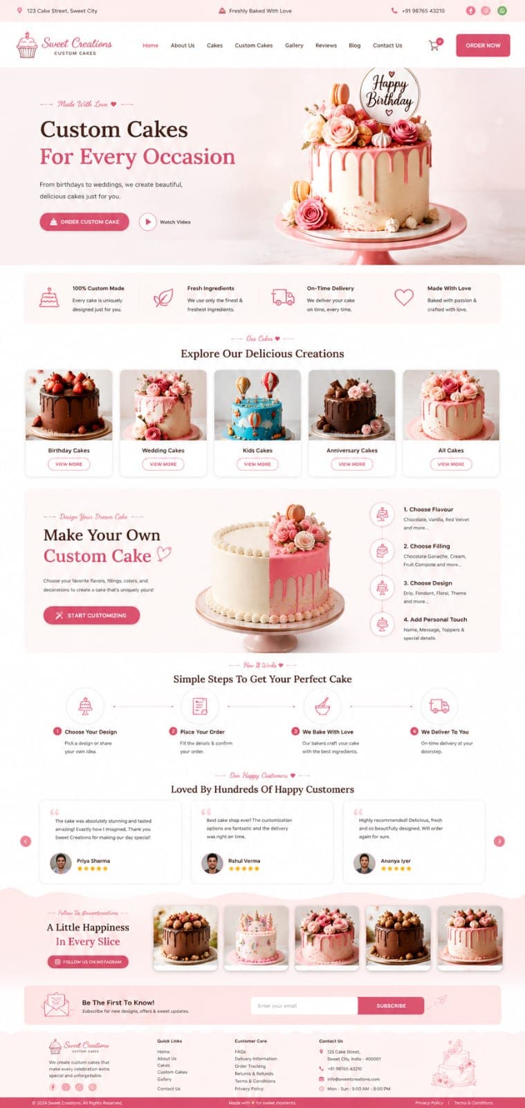 Responsive website layout frame
